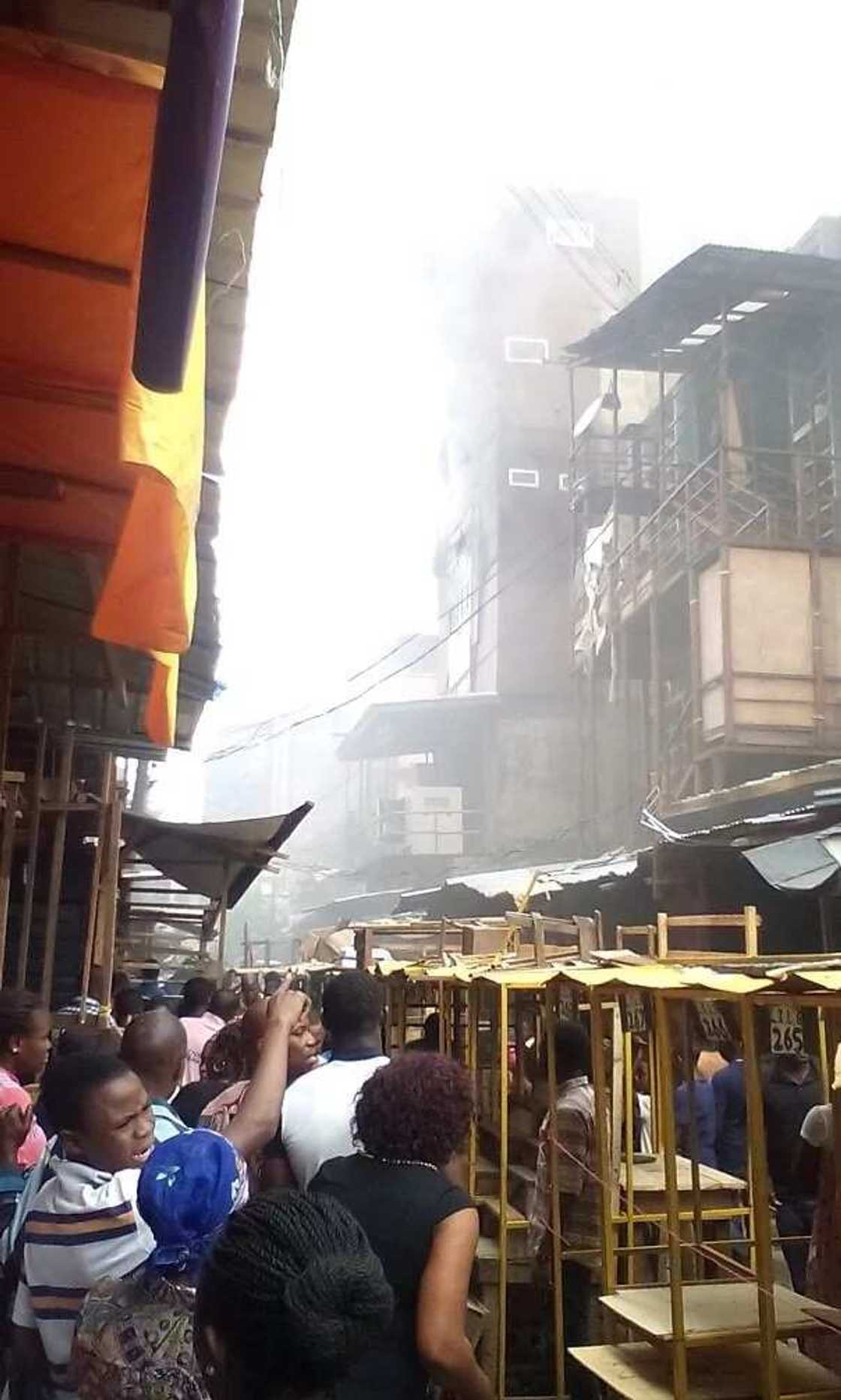 Another Fire Outbreak Hits Balogun Market (PHOTOS)