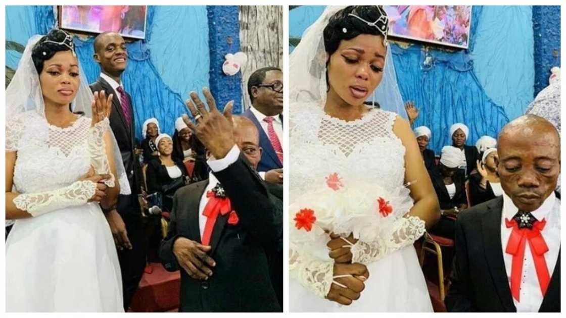 Bride looks so sad at her wedding. Some people think her husband is the reason (Photos) Bride looks so sad at her wedding. Some people think her husband is the reason (Photos)