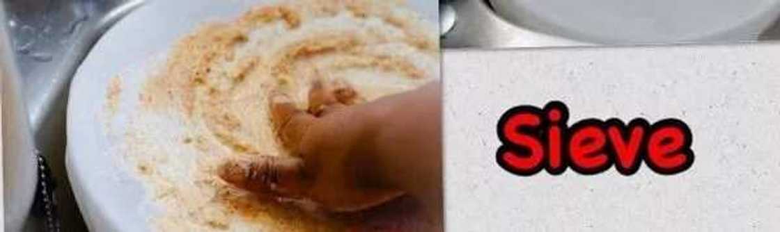 How to make pap for babies by sieving mixture How to make pap for babies by sieving mixture