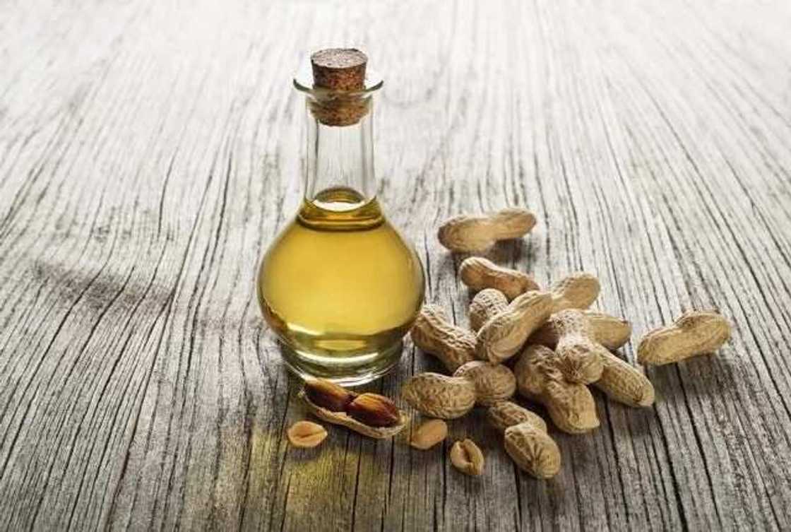 Making of groundnut oil Making of groundnut oil