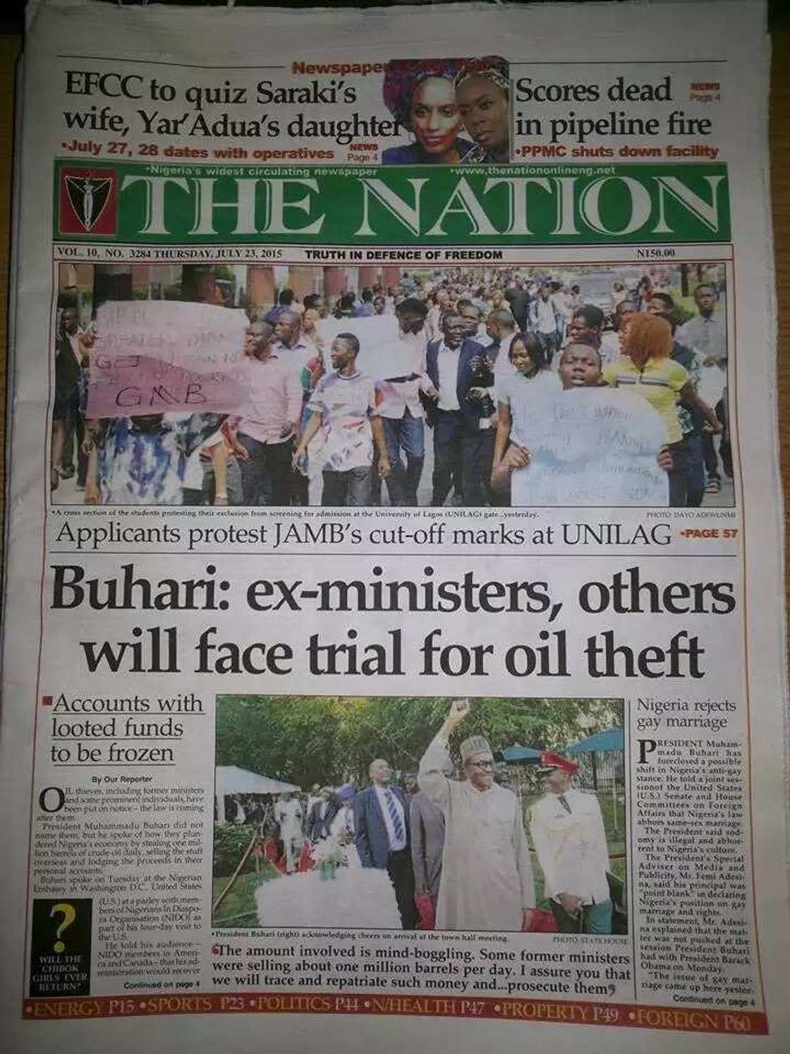 PMB Reveals Why US Refused To Sell Weapons To Nigeria PMB Reveals Why US Refused To Sell Weapons To Nigeria