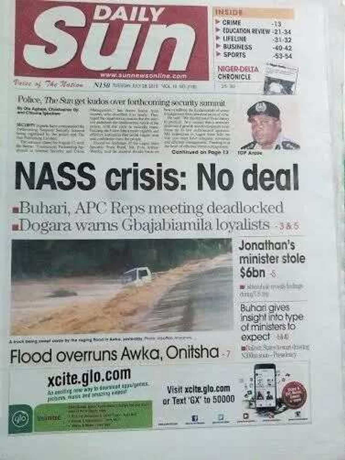 Jonathan’s Ministers Stole Billions Of Dollars – Oshiomhole Jonathan’s Ministers Stole Billions Of Dollars – Oshiomhole