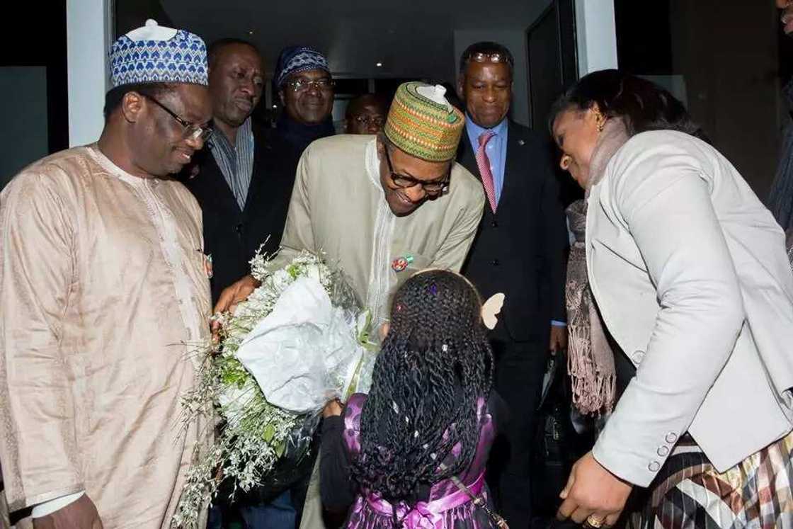 Buhari Arrives Paris For Climate Change Summit Buhari Arrives Paris For Climate Change Summit