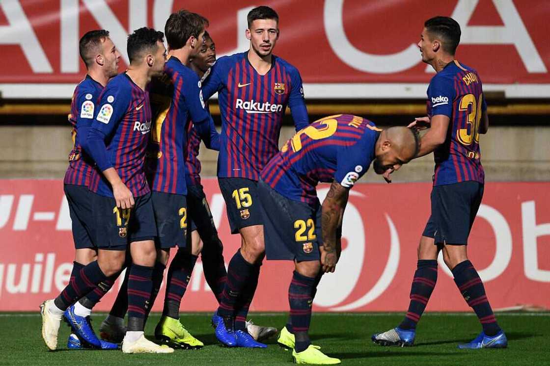 COVID-19: 'Yan kungiyar Barcelona 5 sun kamu da korona COVID-19: 'Yan kungiyar Barcelona 5 sun kamu da korona