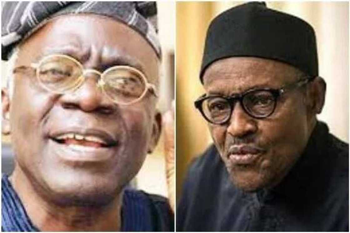 If you are going into public office, you have no secrecy, Falana speaks on Buhari health If you are going into public office, you have no secrecy, Falana speaks on Buhari health
