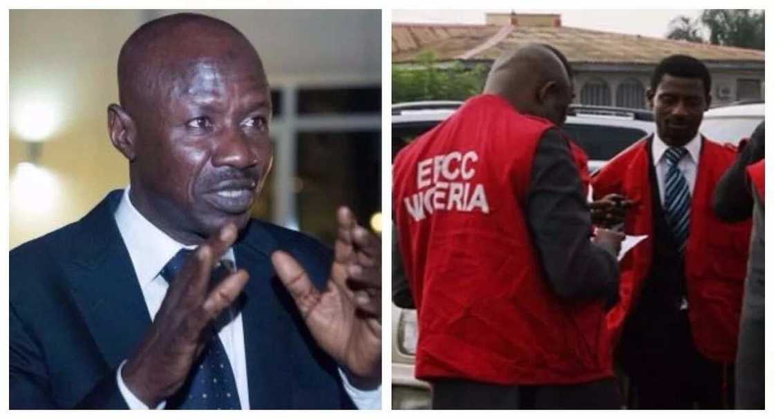 EFCC ta bawa wani Sanata goron Sallah ta hanyar maka shi a kotu EFCC ta bawa wani Sanata goron Sallah ta hanyar maka shi a kotu