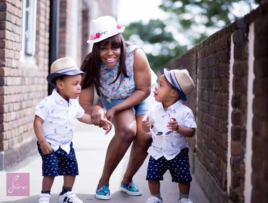 Nigerian celebrities and their adorable children