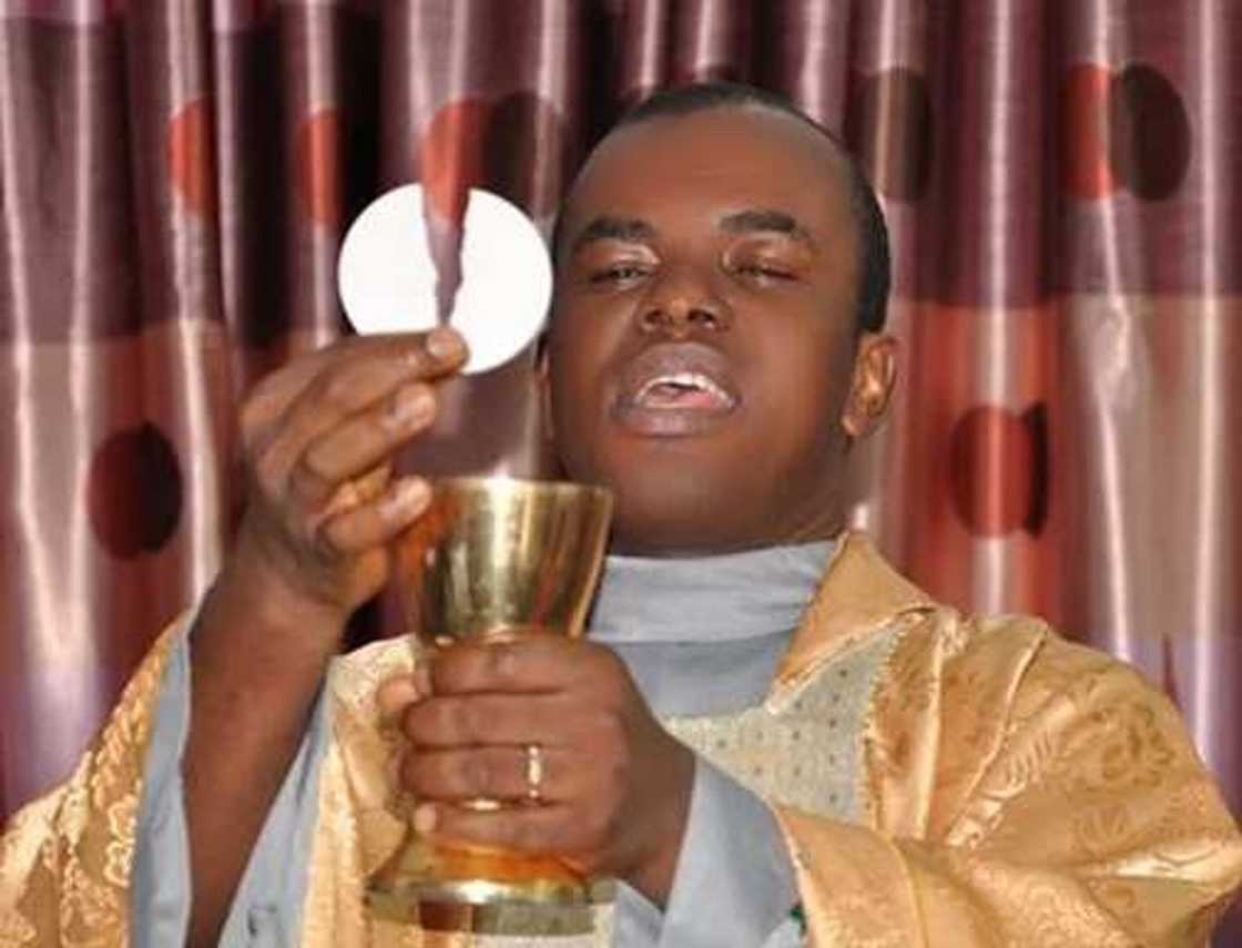 Mbaka is transferred to the monastery Mbaka is transferred to the monastery