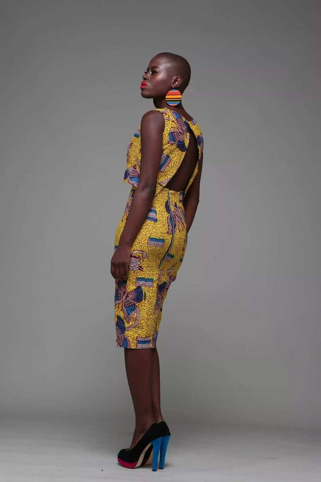 Ankara crop top with a pencil skirt Ankara crop top with a pencil skirt