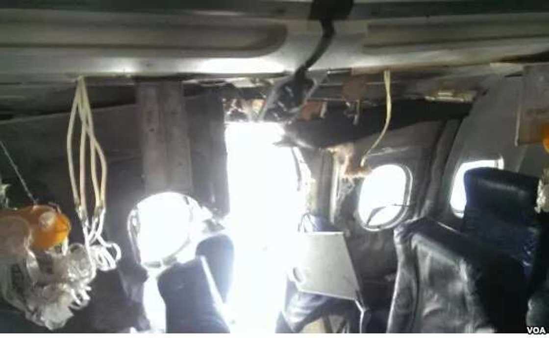 Plane forced to land, following an explosion just after take-off Plane forced to land, following an explosion just after take-off