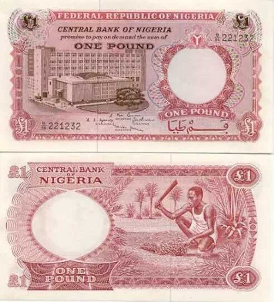 Checkout Nigerian currency from past to present