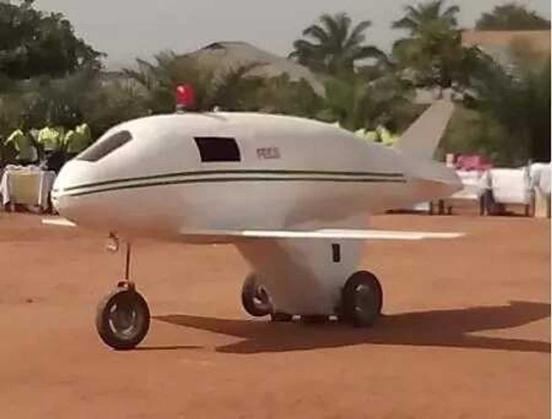 Young Boy From Enugu State Builds Aeroplane