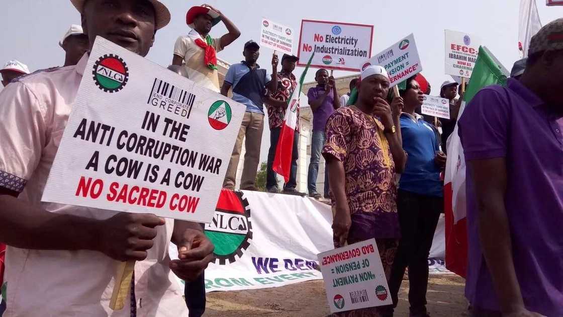 Charley Boy and Publisher of Sahara Reporters join NLC leaders to lead Lagos labour protest Charley Boy and Publisher of Sahara Reporters join NLC leaders to lead Lagos labour protest