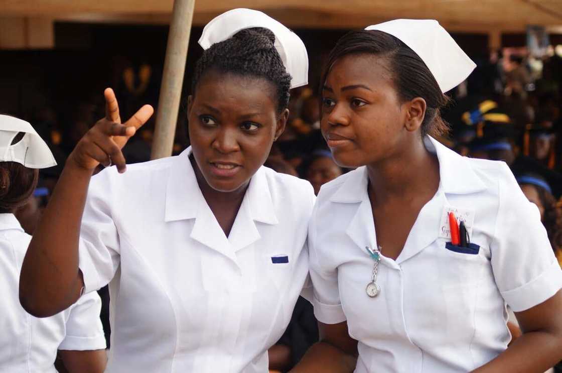 Nurse uniform dress styles in Nigeria