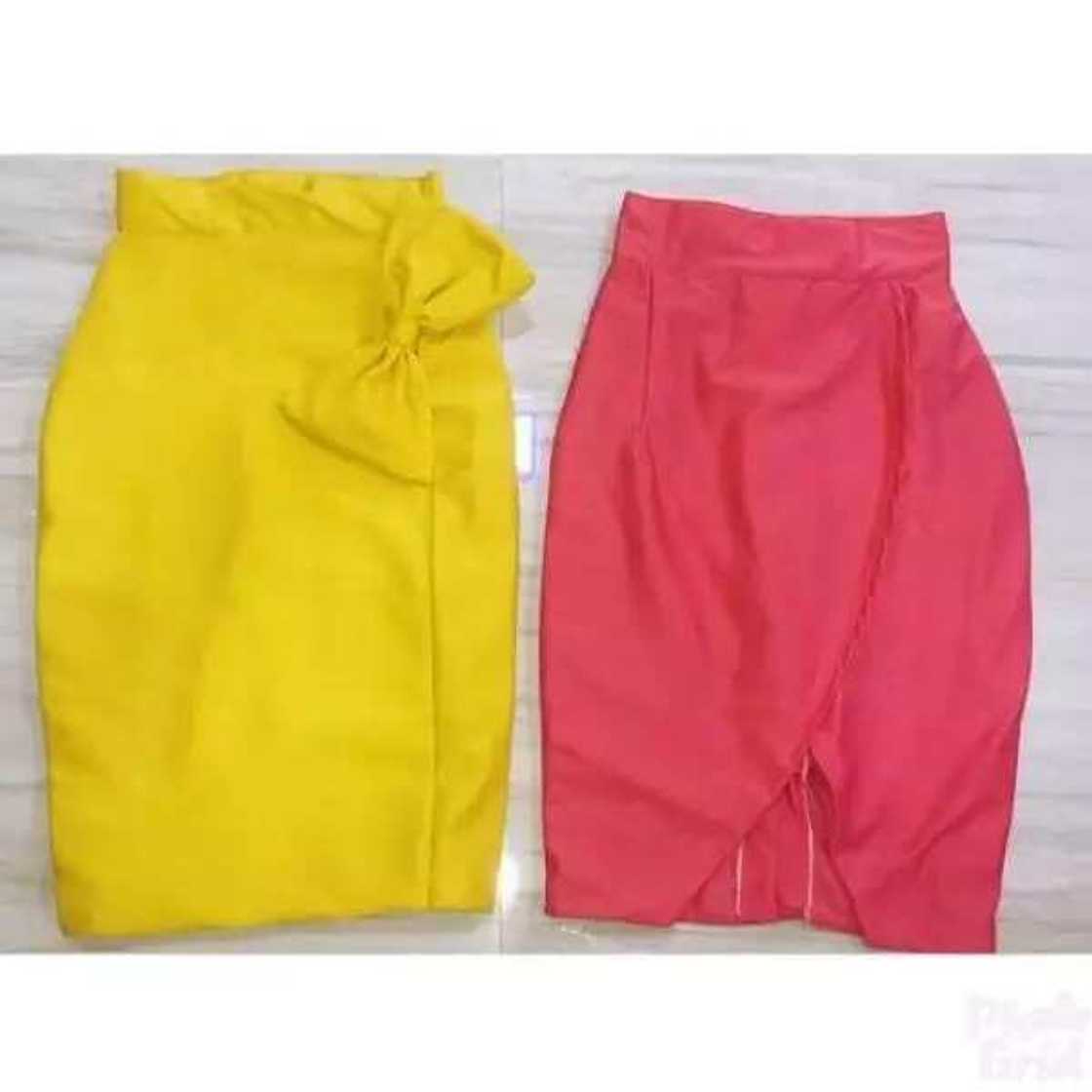 Lady shares experience of the N10,000 skirts she ordered online versus what she got Lady shares experience of the N10,000 skirts she ordered online versus what she got