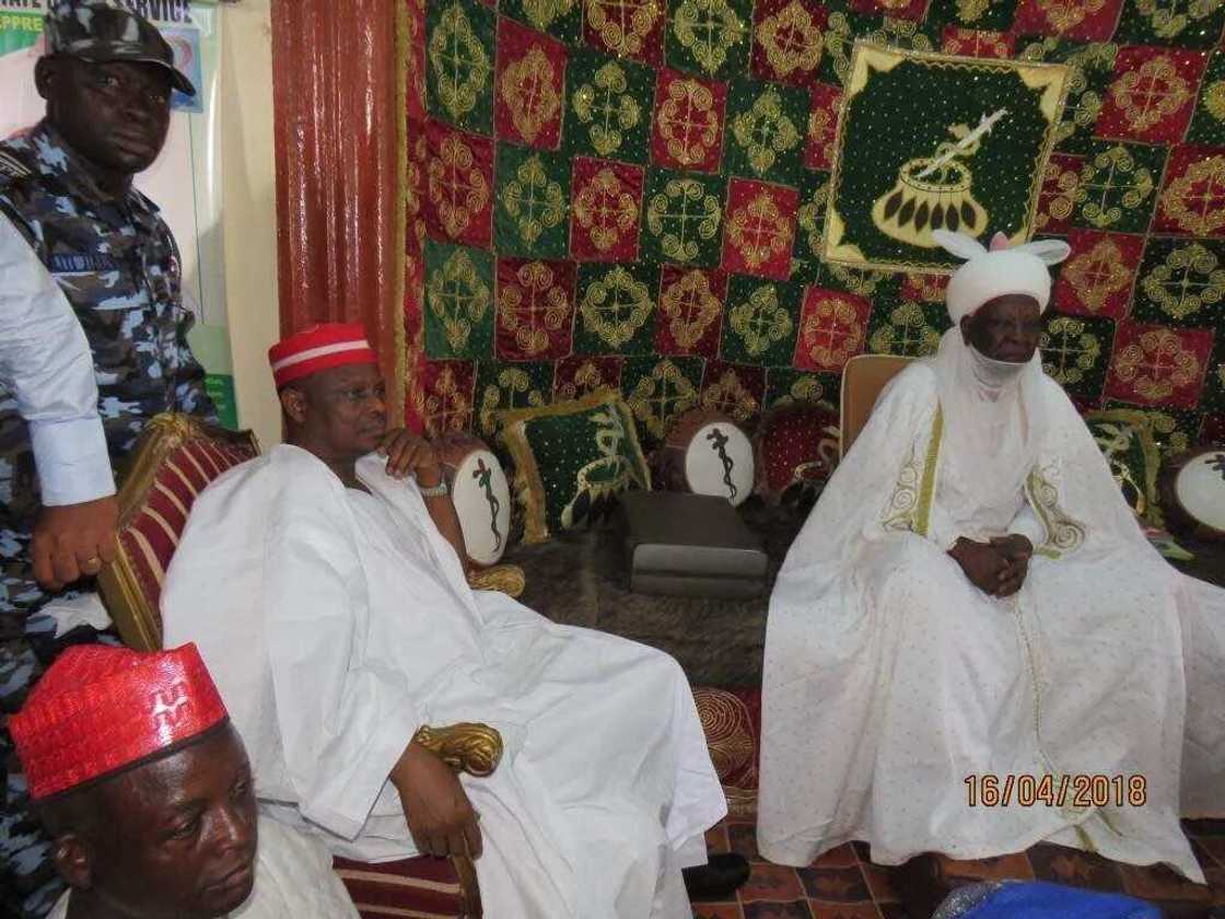 Yadda Jama’a su ka tarbi tsohon Gwamnan Kano a Garin Shugaban kasa