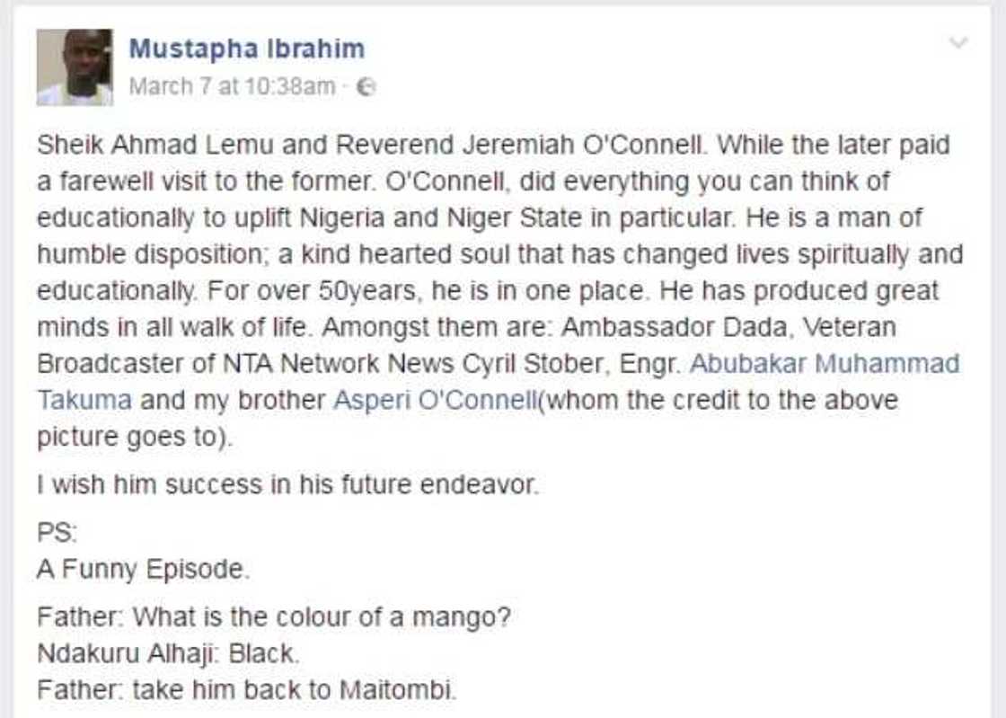 Hawaye ya kwaranya yayinda malamin katolika da malamin musulunci suka rungume juna a Minna (Hotuna, Bidiyo) Hawaye ya kwaranya yayinda malamin katolika da malamin musulunci suka rungume juna a Minna (Hotuna, Bidiyo)