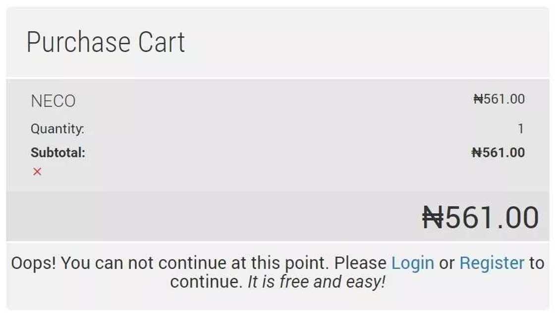 How to buy NECO scratch card online price How to buy NECO scratch card online price