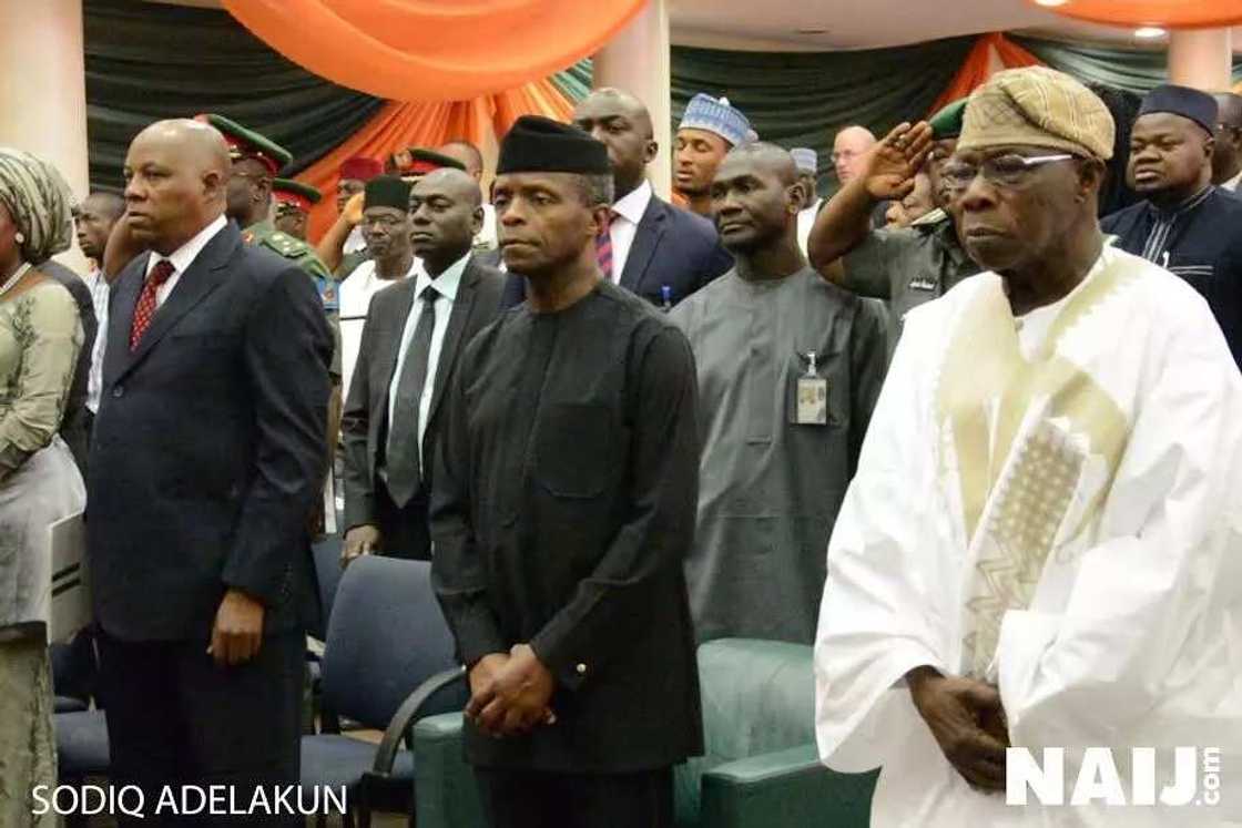Osinbajo hammers on Nigeria's unity at Murtala Muhammed Lecture Osinbajo hammers on Nigeria's unity at Murtala Muhammed Lecture