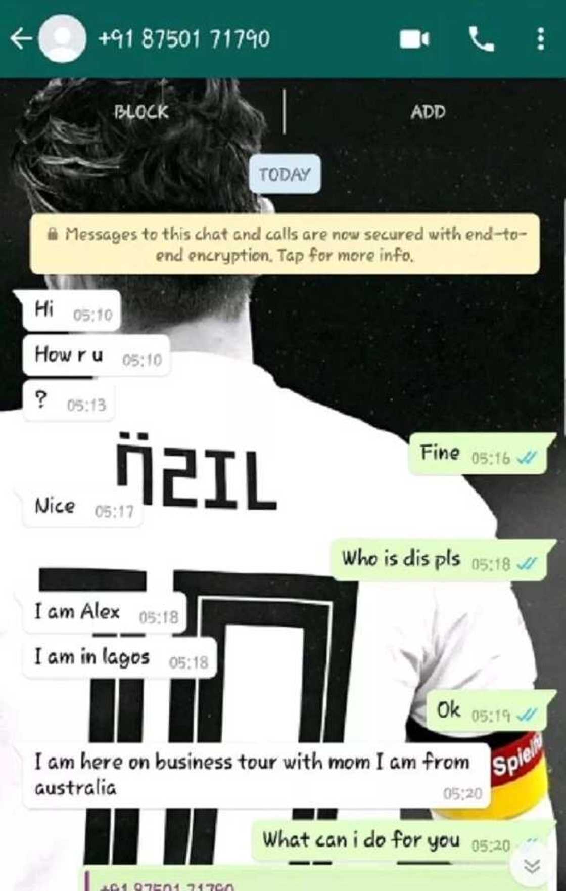 Funny conversation between internet fraudster and a victim he wanted to scam leaked online