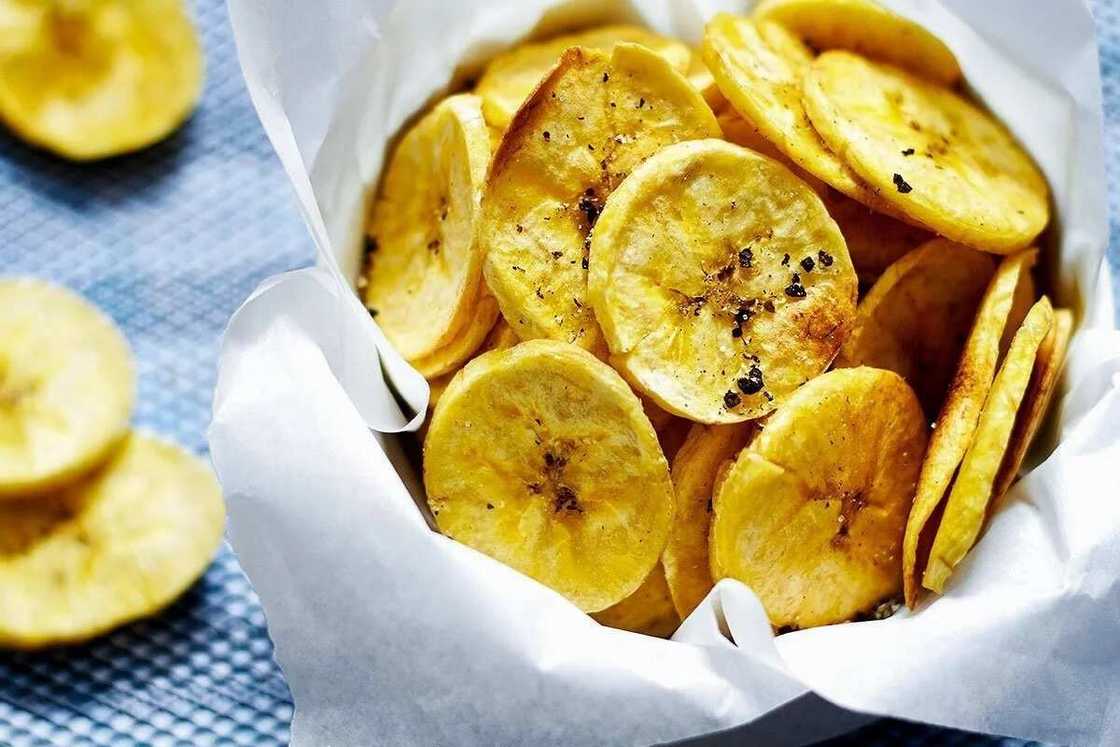 Plantain chips Plantain chips