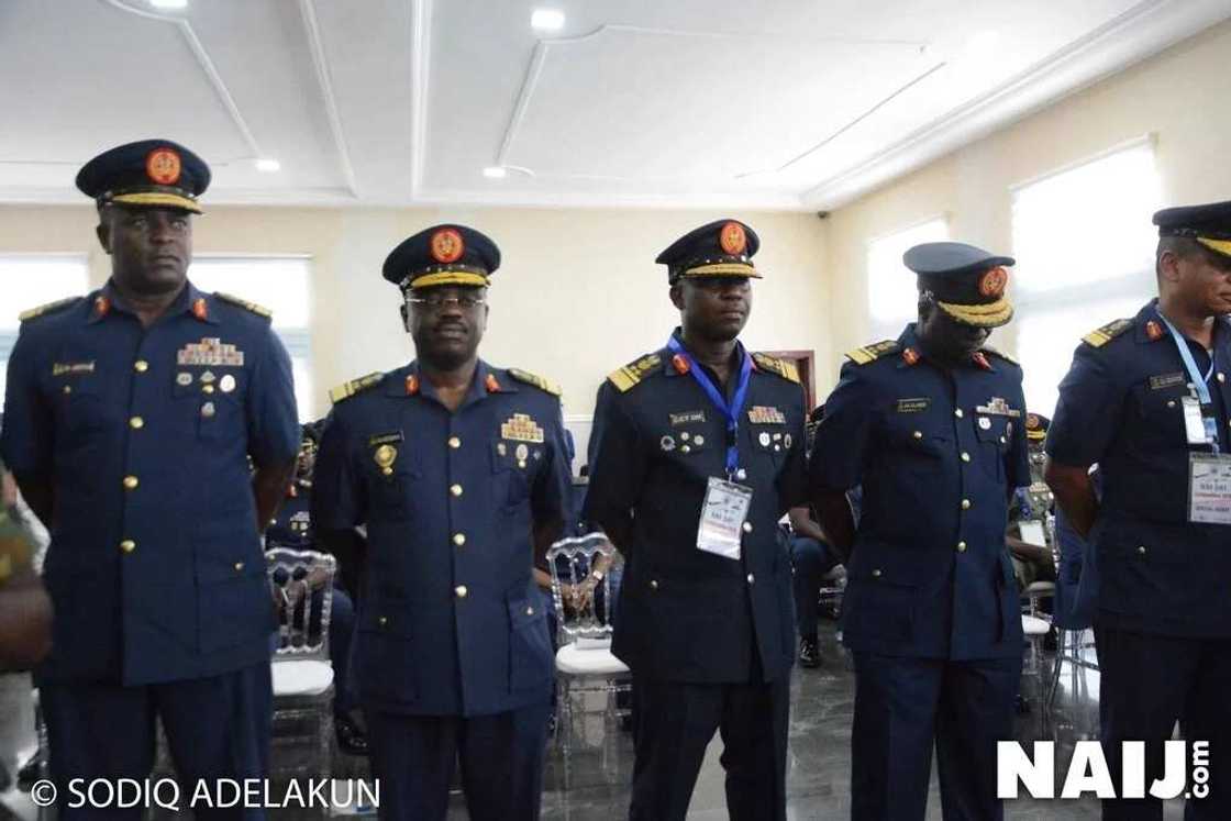 54th anniversary: Nigerian Air Force wings 9 engineering/armament personnel 54th anniversary: Nigerian Air Force wings 9 engineering/armament personnel