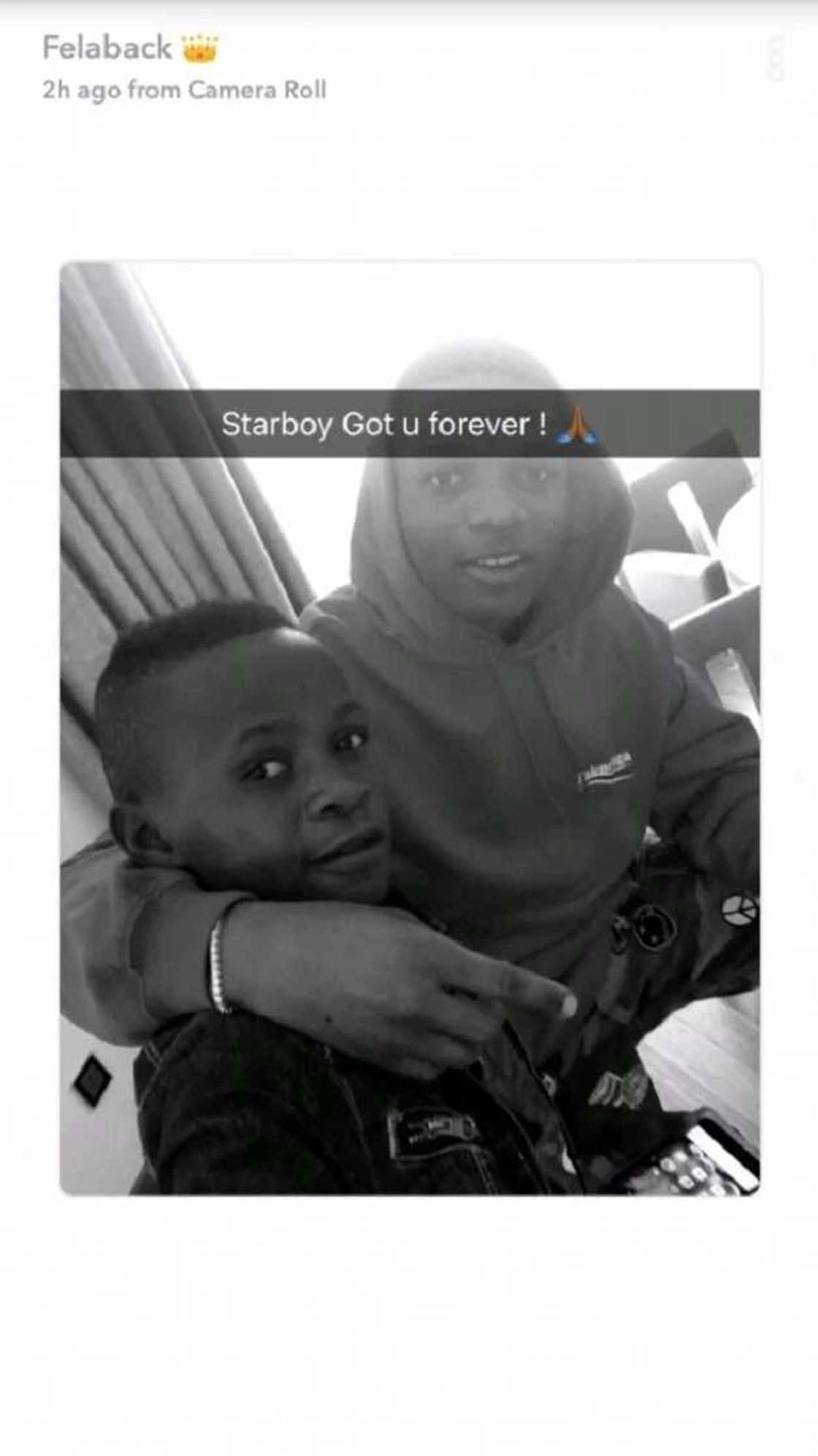 Wizkid poses with his latest signee Ahmed in new photos Wizkid poses with his latest signee Ahmed in new photos