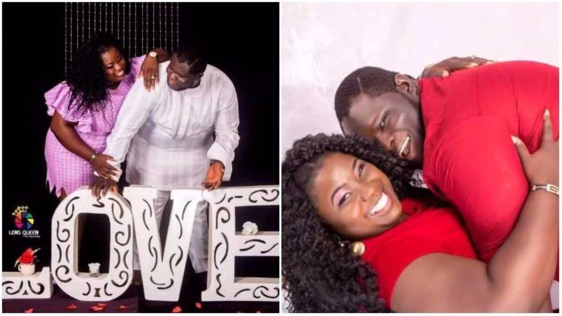Beautiful pre-wedding photos of Nigerian plus-sized couple
