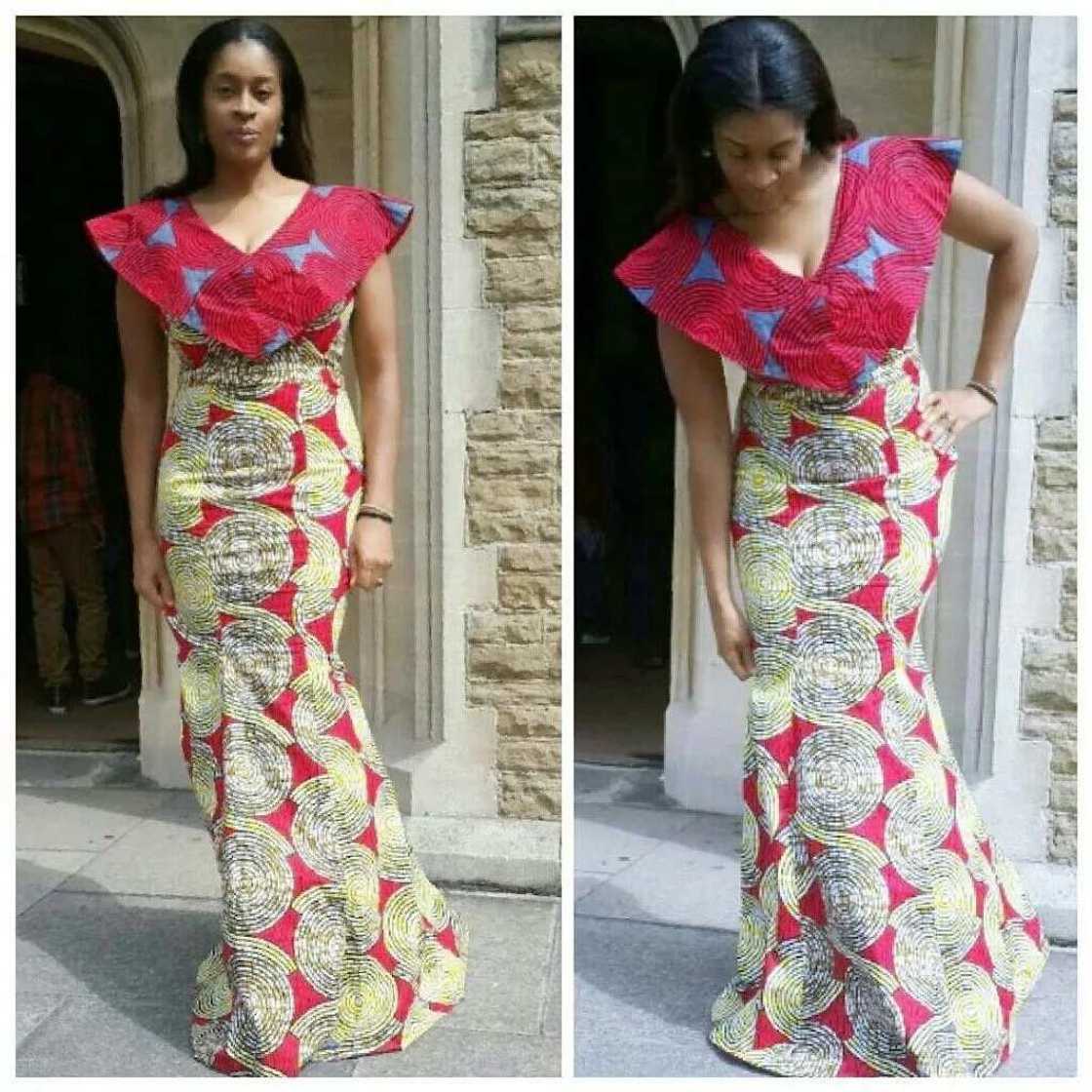 Ankara gown