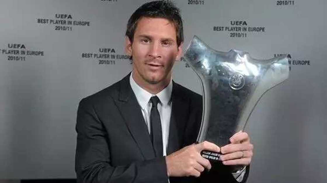 UEFA Named Messi Player Of The Year UEFA Named Messi Player Of The Year