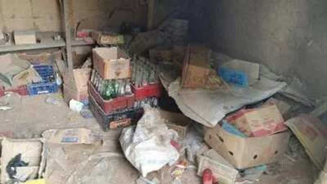 PHOTOS: Nigerian Military Uncover Bomb Factory