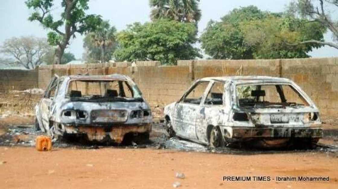 Rikicin jihar Kaduna: An banka ma gidajen wani kauye wuta Rikicin jihar Kaduna: An banka ma gidajen wani kauye wuta