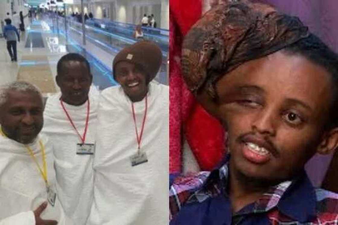 Wani Musulumi dake ciwon daji ya samu ya yi hajji, burin shi na karshe ya cika Wani Musulumi dake ciwon daji ya samu ya yi hajji, burin shi na karshe ya cika