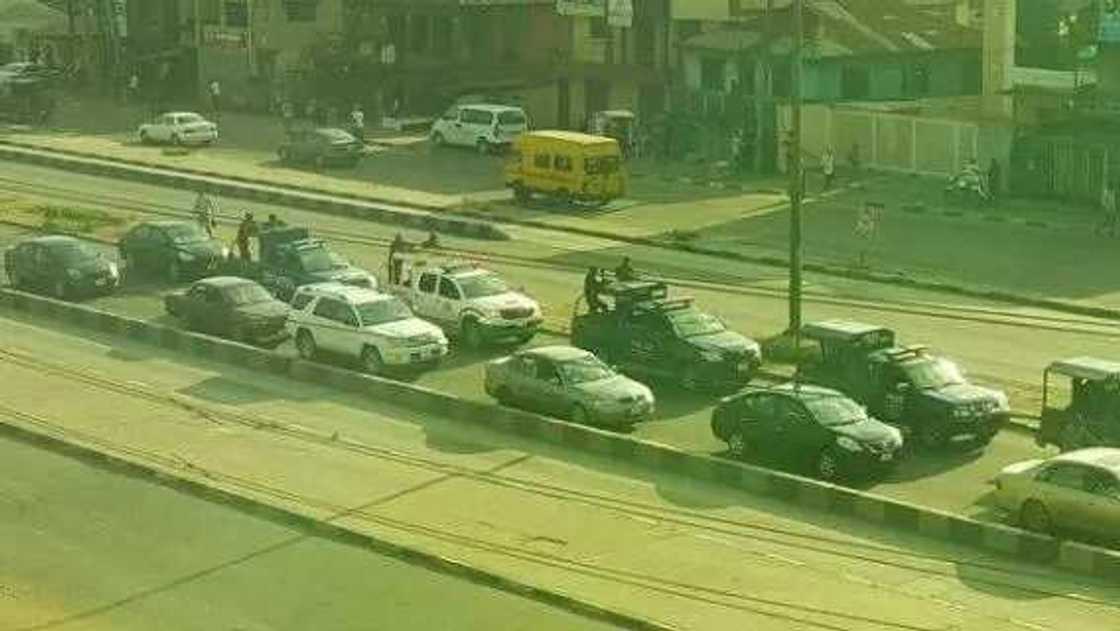 NLC members, police clash (photos) NLC members, police clash (photos)