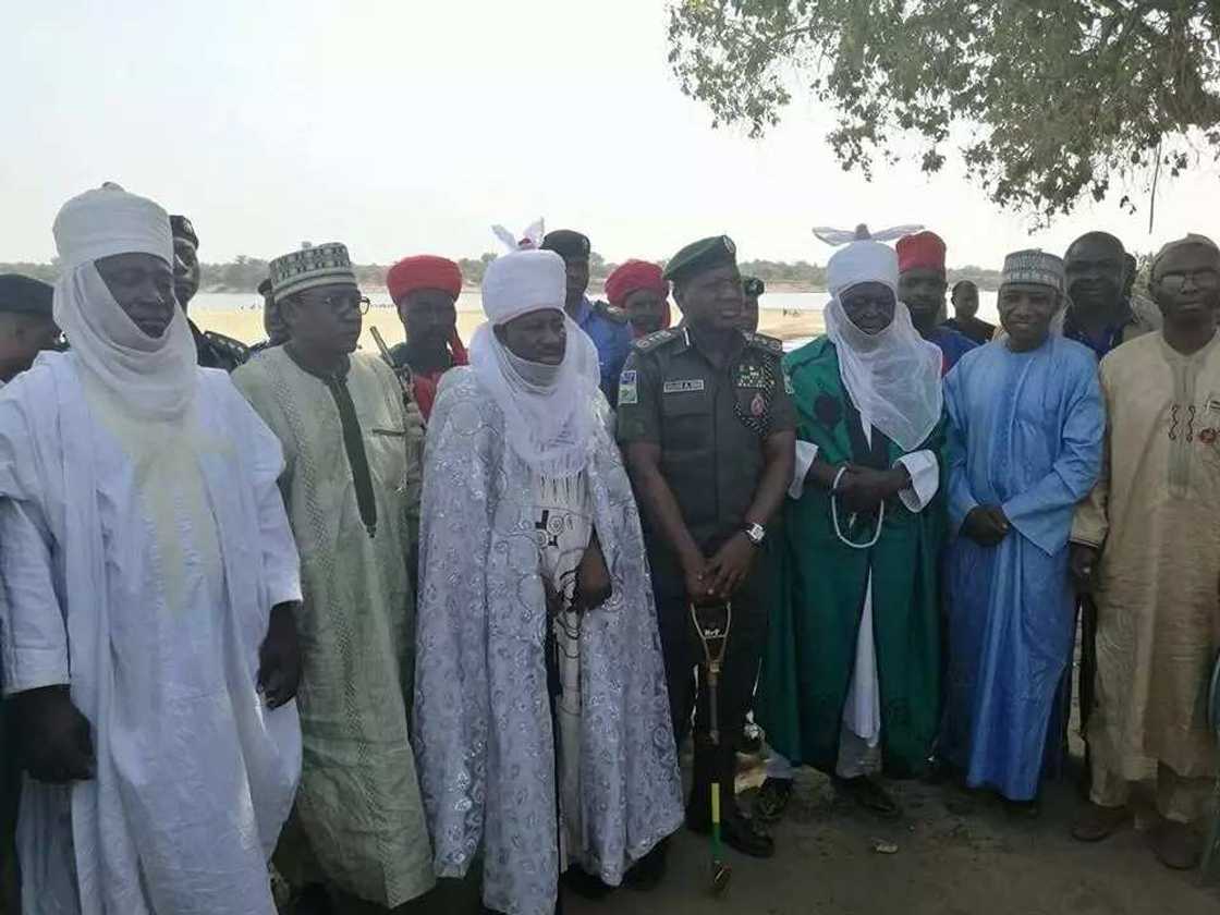 Sifeto janar na 'yan sanda ya ziyarci garin Tunga bayan gwamna Ortom ya yi zargin an rabawa matasan garin bindigu