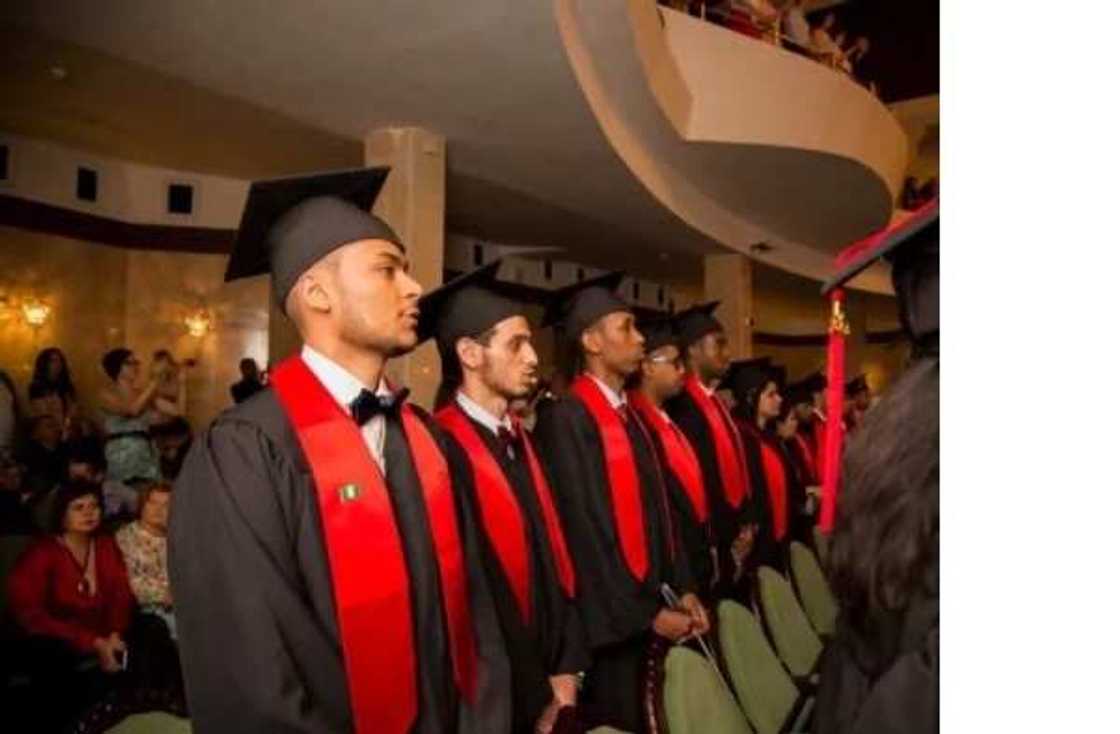 Nigerian student graduates as the best student from Russian medical school, with a perfect CGPA Nigerian student graduates as the best student from Russian medical school, with a perfect CGPA