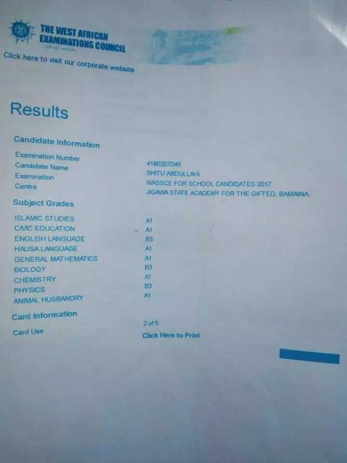 Boy passes JAMB, WAEC but is unable to further his education Boy passes JAMB, WAEC but is unable to further his education
