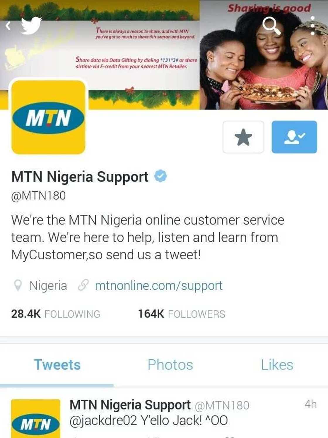 MTN, Airtel, Etisalat & Glo customer care number