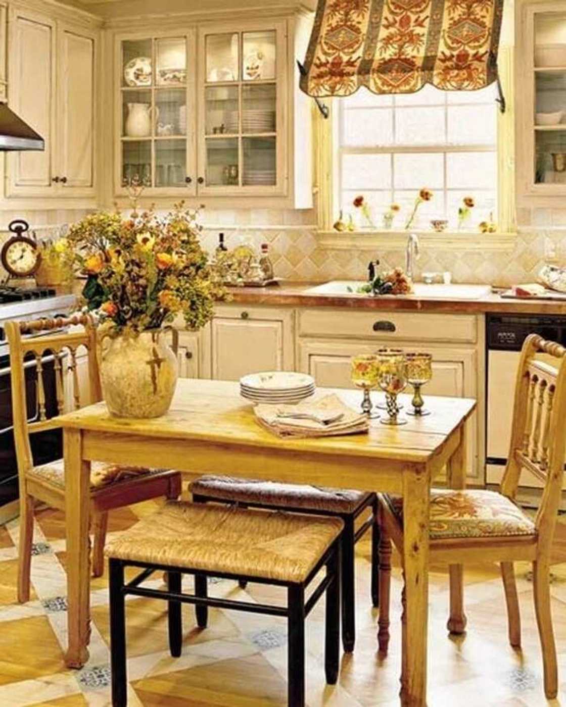 The style of the Parisian bistro kitchen designs in Nigeria The style of the Parisian bistro kitchen designs in Nigeria