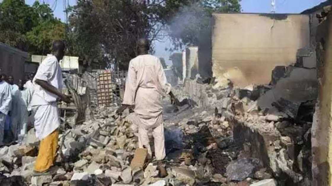 Kalli hotunan Bama yanzu yadda garin ya koma Kalli hotunan Bama yanzu yadda garin ya koma