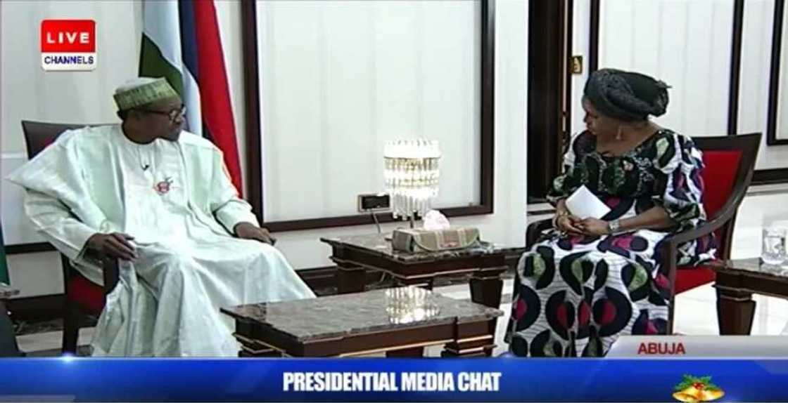 Buhari Hosts First Media Chat Buhari Hosts First Media Chat