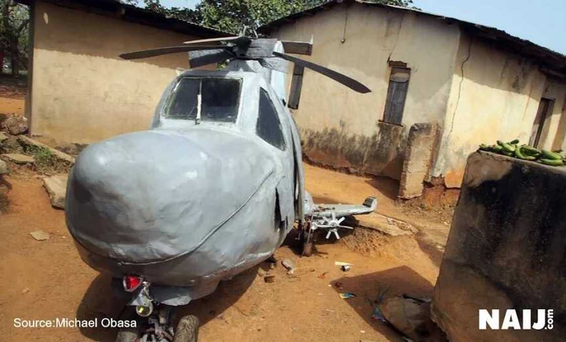 Video/Photos Of How Semi-Literate Man Built Helicopter Video/Photos Of How Semi-Literate Man Built Helicopter
