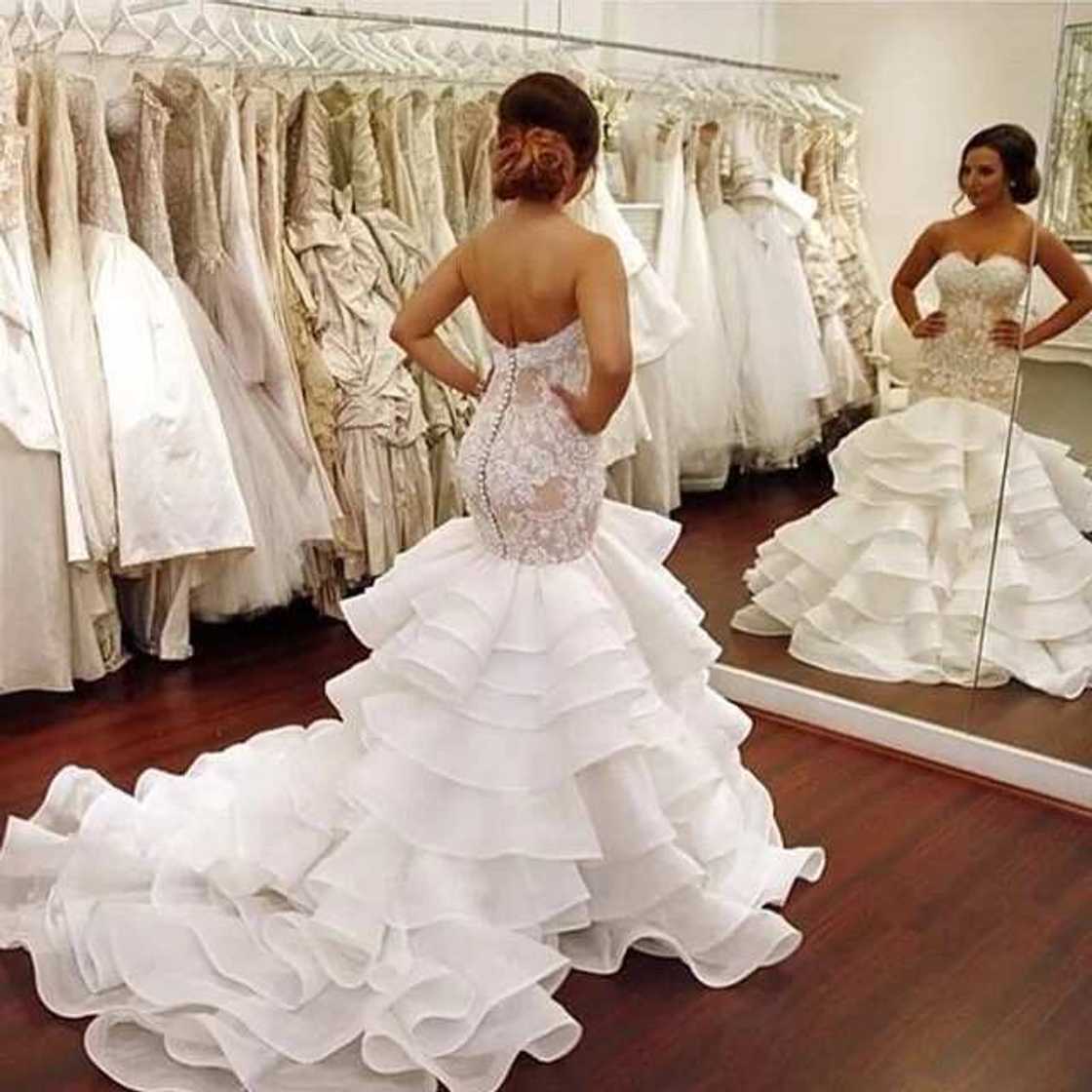 Wedding mermaid gowns