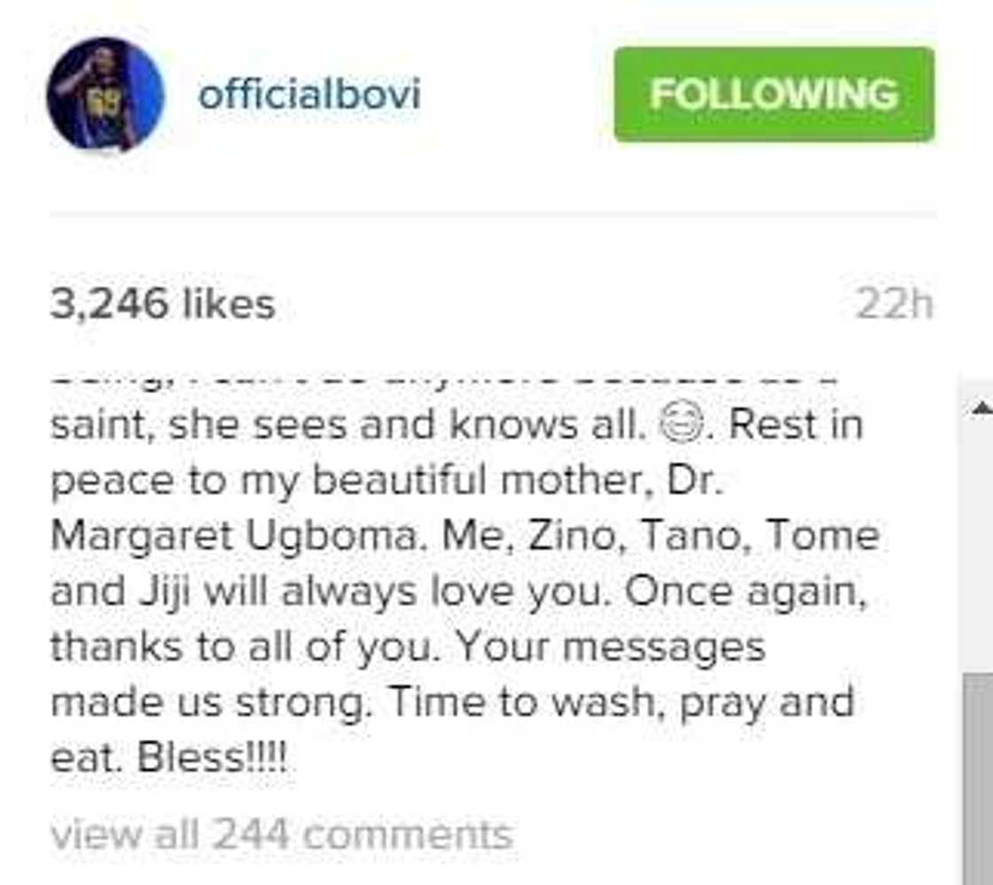 I spoke with her an hour before she died- Bovi I spoke with her an hour before she died- Bovi