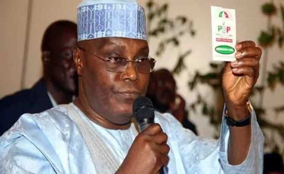 2023: Atiku Finally Reacts to Alleged Presidential Ambition, Disowns Campaign Posters With Soludo