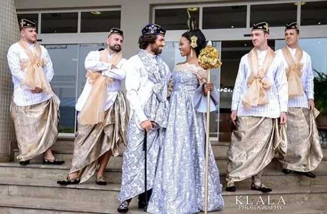 Italian groom and Efik bride
Source: Instagram, Inemyoga