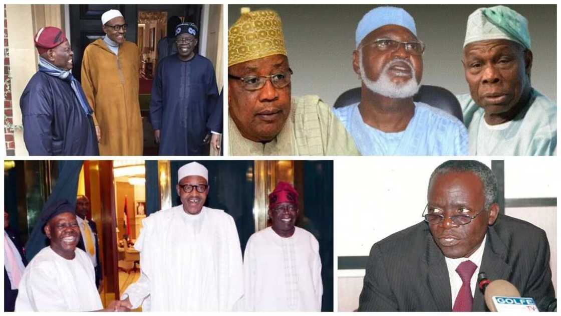 Panic over Buhari's health: OBJ, IBB, Abdulsalami to meet secretly in Minna Panic over Buhari's health: OBJ, IBB, Abdulsalami to meet secretly in Minna