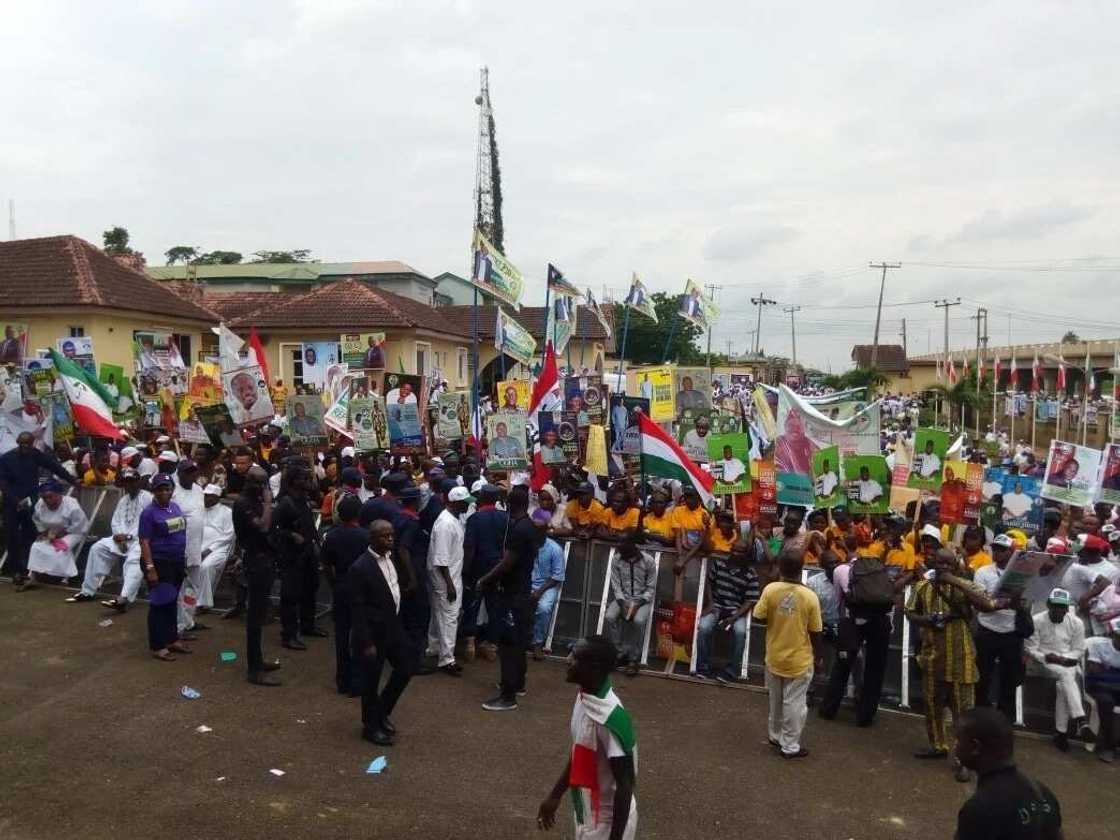 Zaben cikin gida: 'Yan takara sunyi zanga-zangar rashin amincewa da zabe a Kano