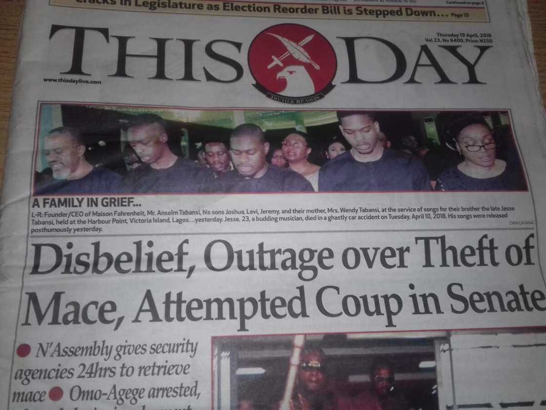 This Day Newspaper This Day Newspaper