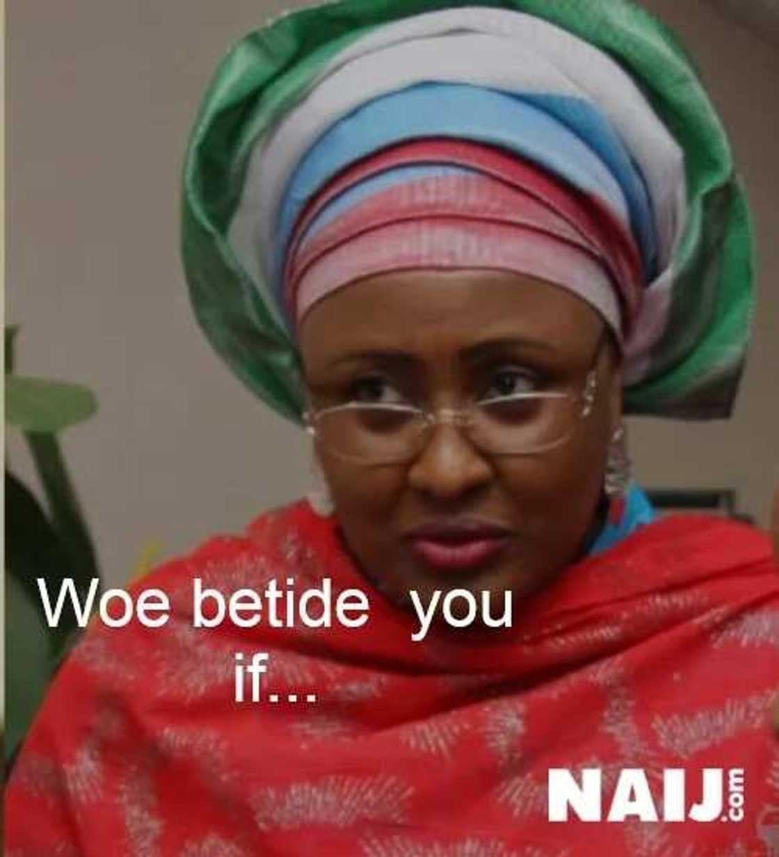 Photos of Aisha Buhari that depict the typical Nigerian mother Photos of Aisha Buhari that depict the typical Nigerian mother